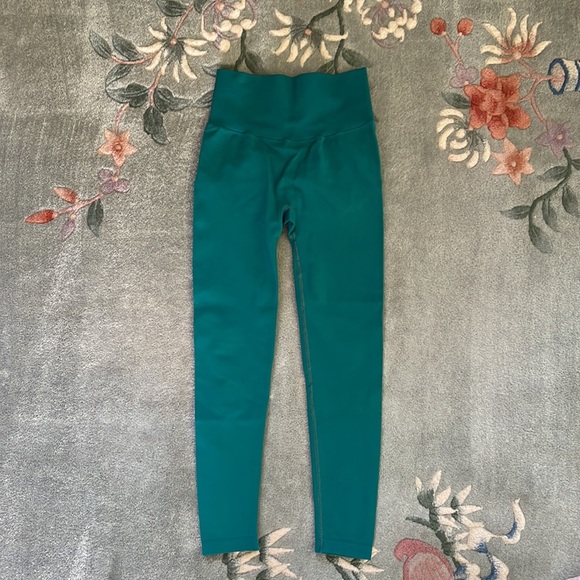 Teal workout pants - Picture 1 of 6